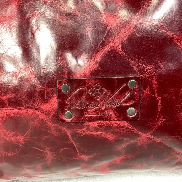 NWOT - Patricia Nash Benvenuto Berry Red Tote - Picture 3 of 15